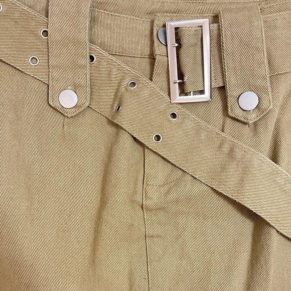 Denim Mini Skort - Picture 4 of 5